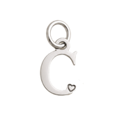 Pingente de Letra Banhado a Ouro