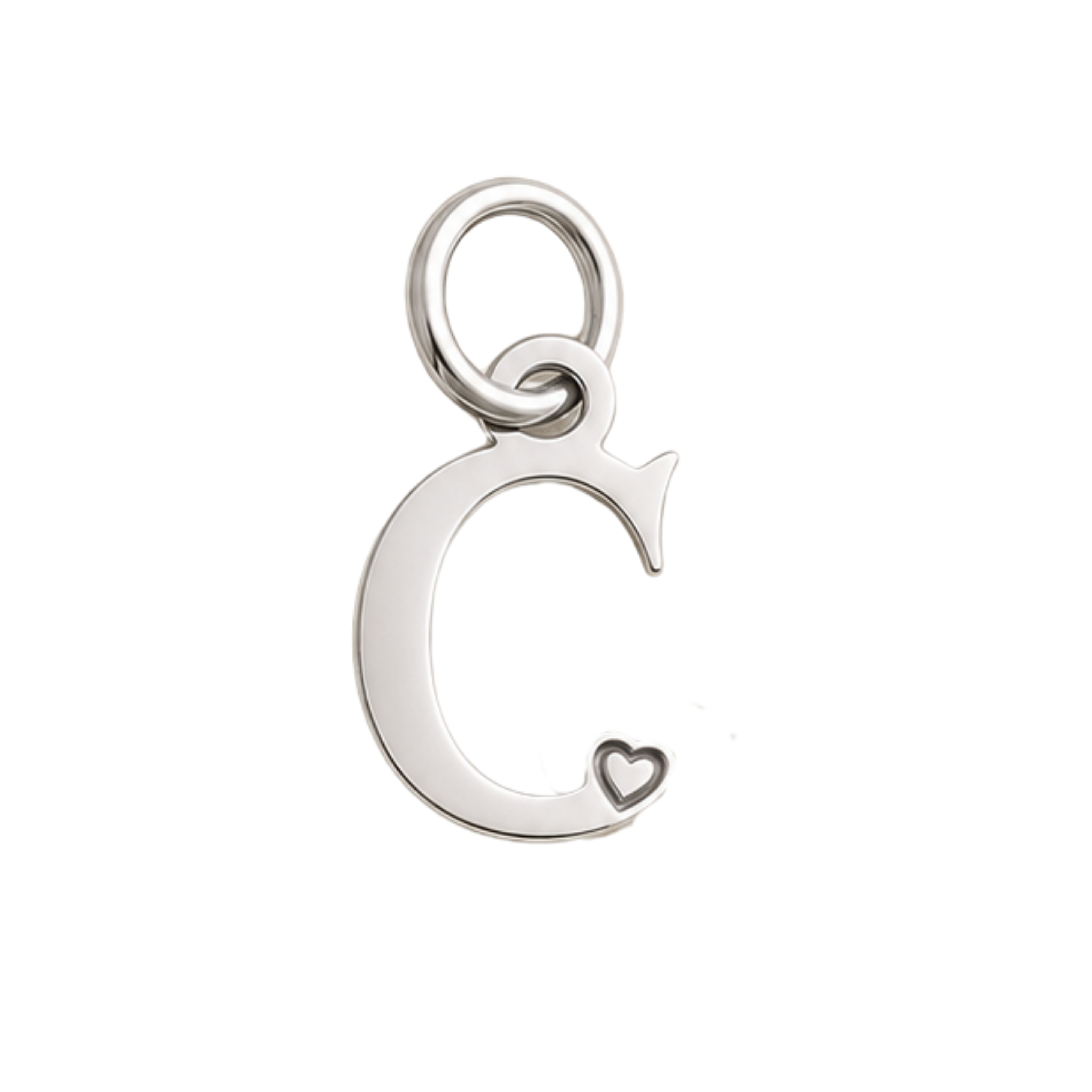 Pingente de Letra Banhado a Ouro