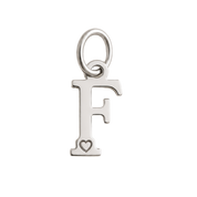 Pingente de Letra Banhado a Ouro