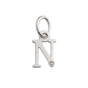 Pingente de Letra Banhado a Ouro