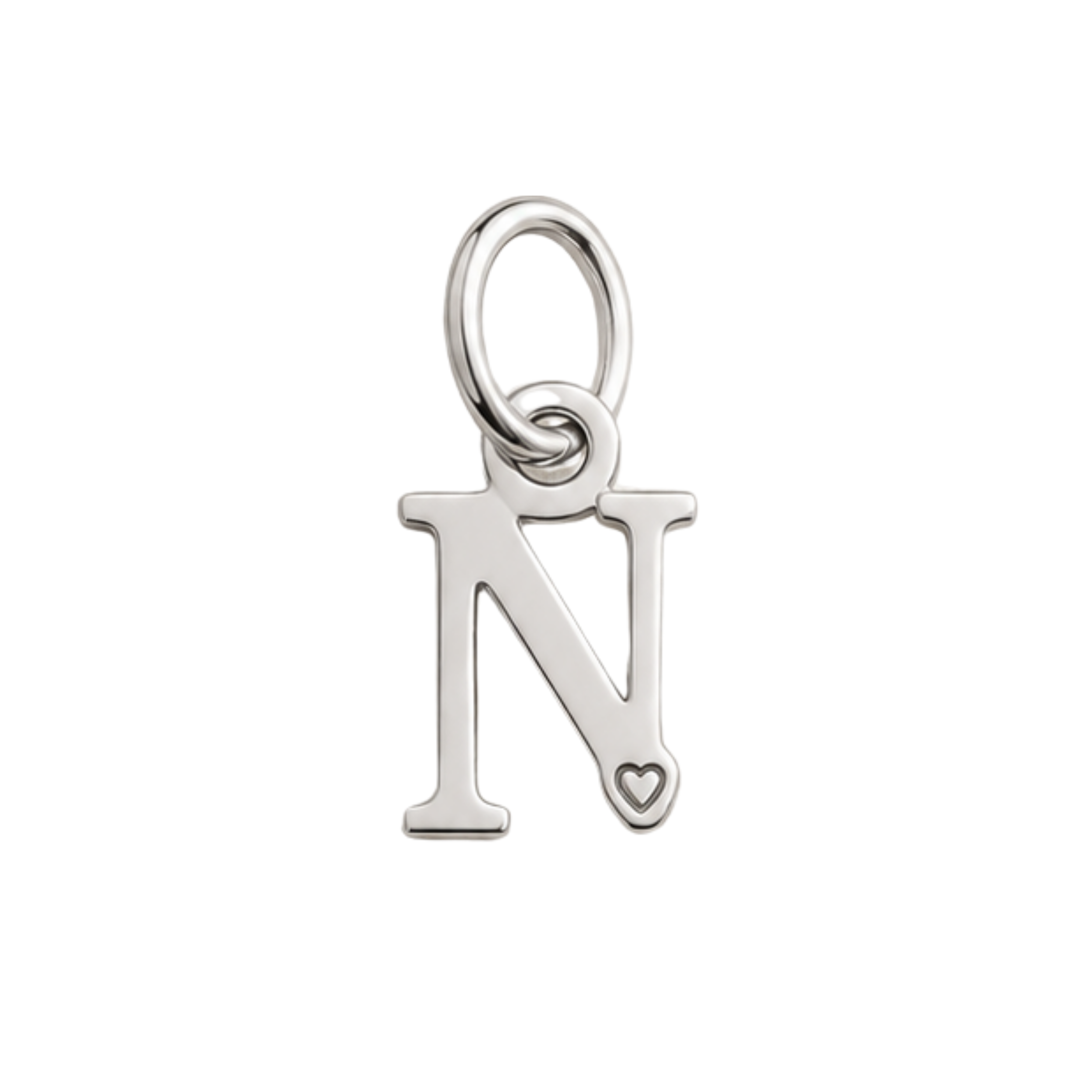 Pingente de Letra Banhado a Ouro