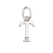 Pingente de Letra Banhado a Ouro