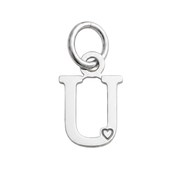 Pingente de Letra Banhado a Ouro