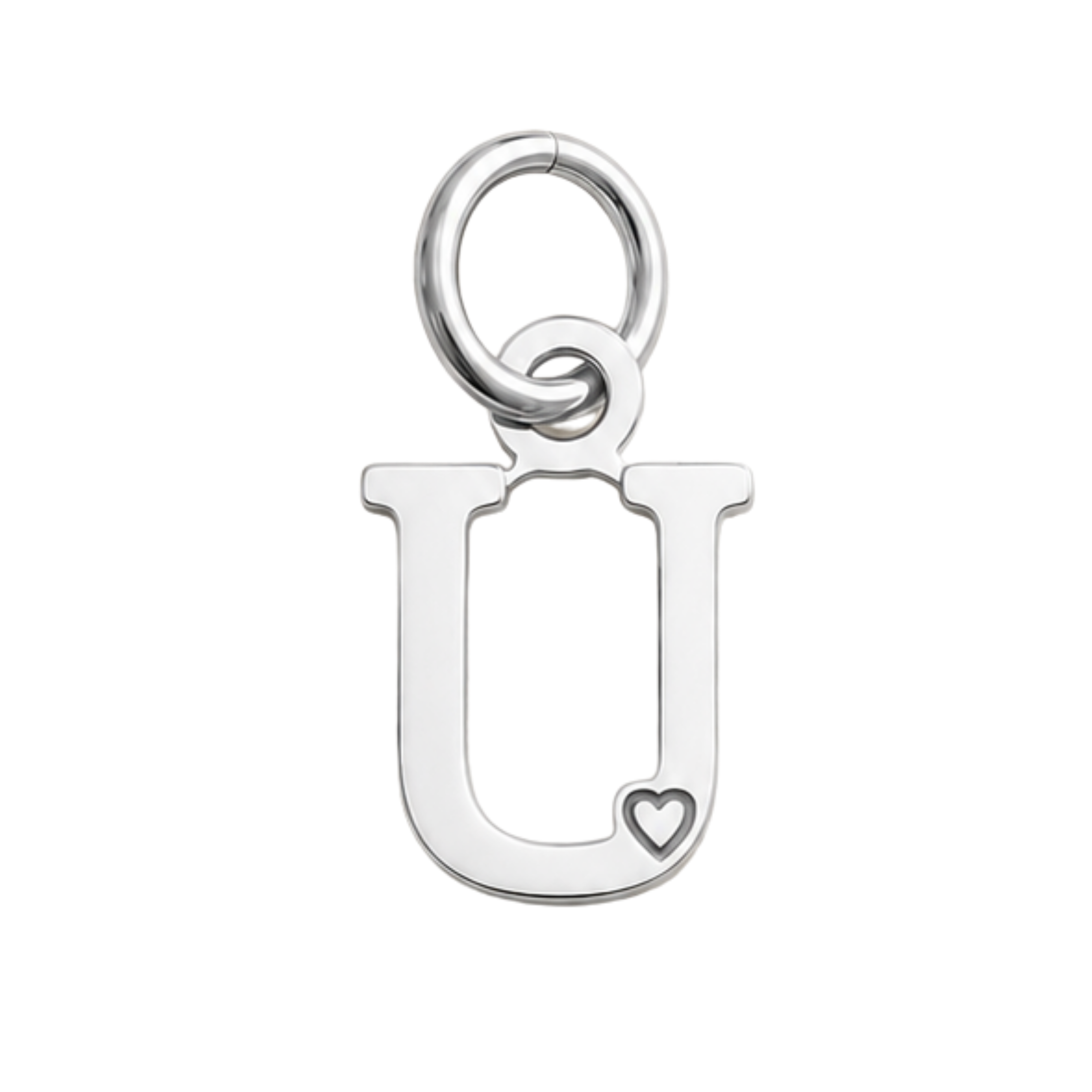 Pingente de Letra Banhado a Ouro