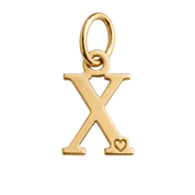 Pingente de Letra Banhado a Ouro