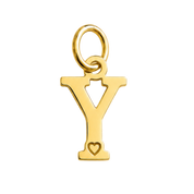 Pingente de Letra Banhado a Ouro