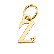 Pingente de Letra Banhado a Ouro