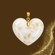 Pingente Adicional com Folhas Douradas