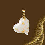 Pingente Adicional com Folhas Douradas
