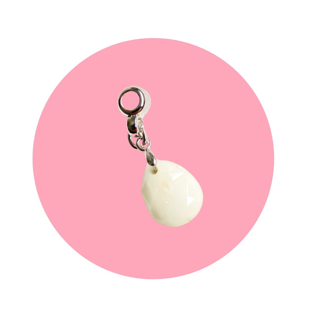 Berloque Mini Gota Lapidada - Joia de Leite Materno