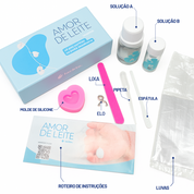 Coração Torcido - Joia de Leite Materno