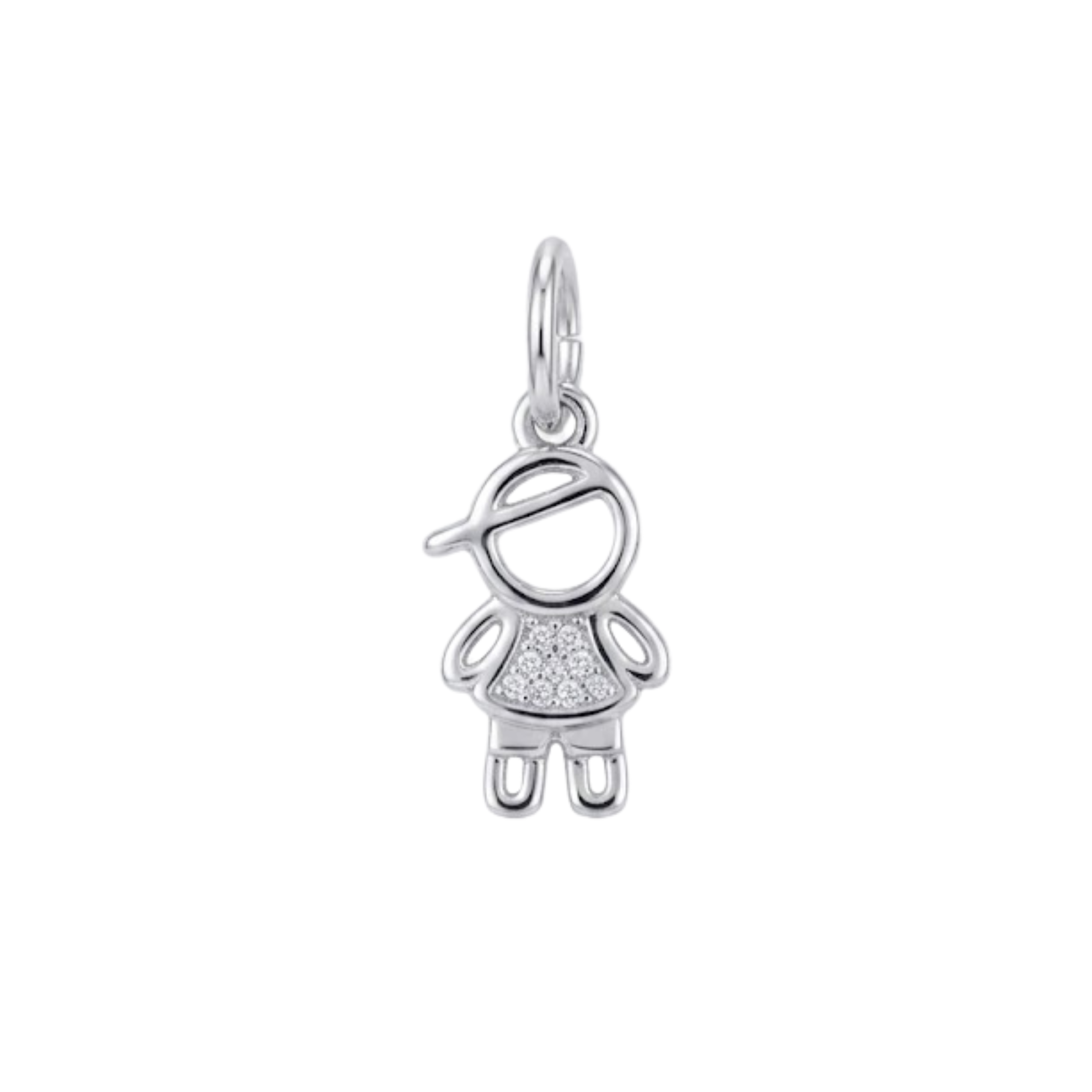 Pingente Menino(a) Banhado a Ouro