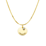 Medalha Mama Grande com Corrente
