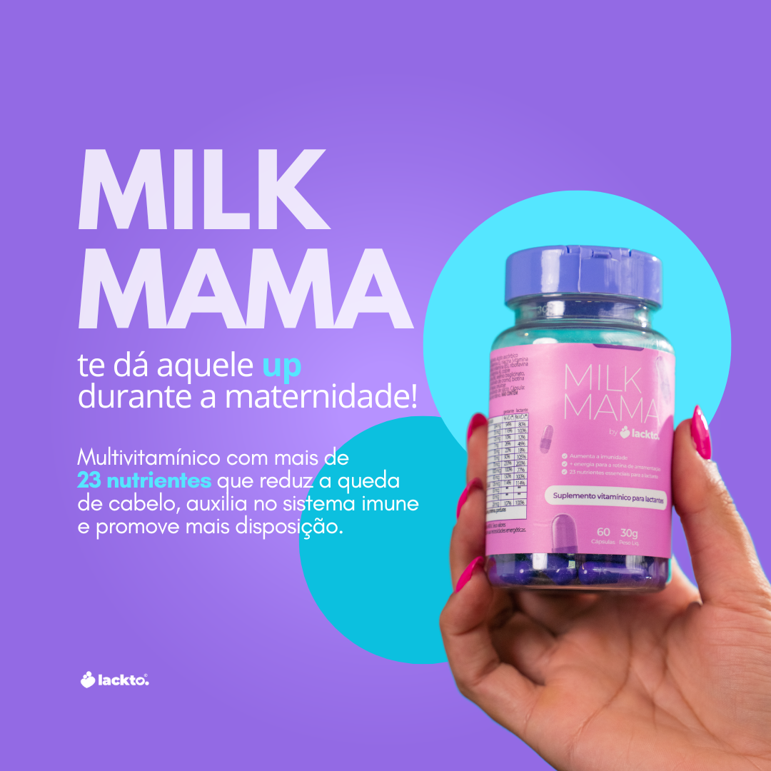 Milk Mama - multivitamínico para amamentação