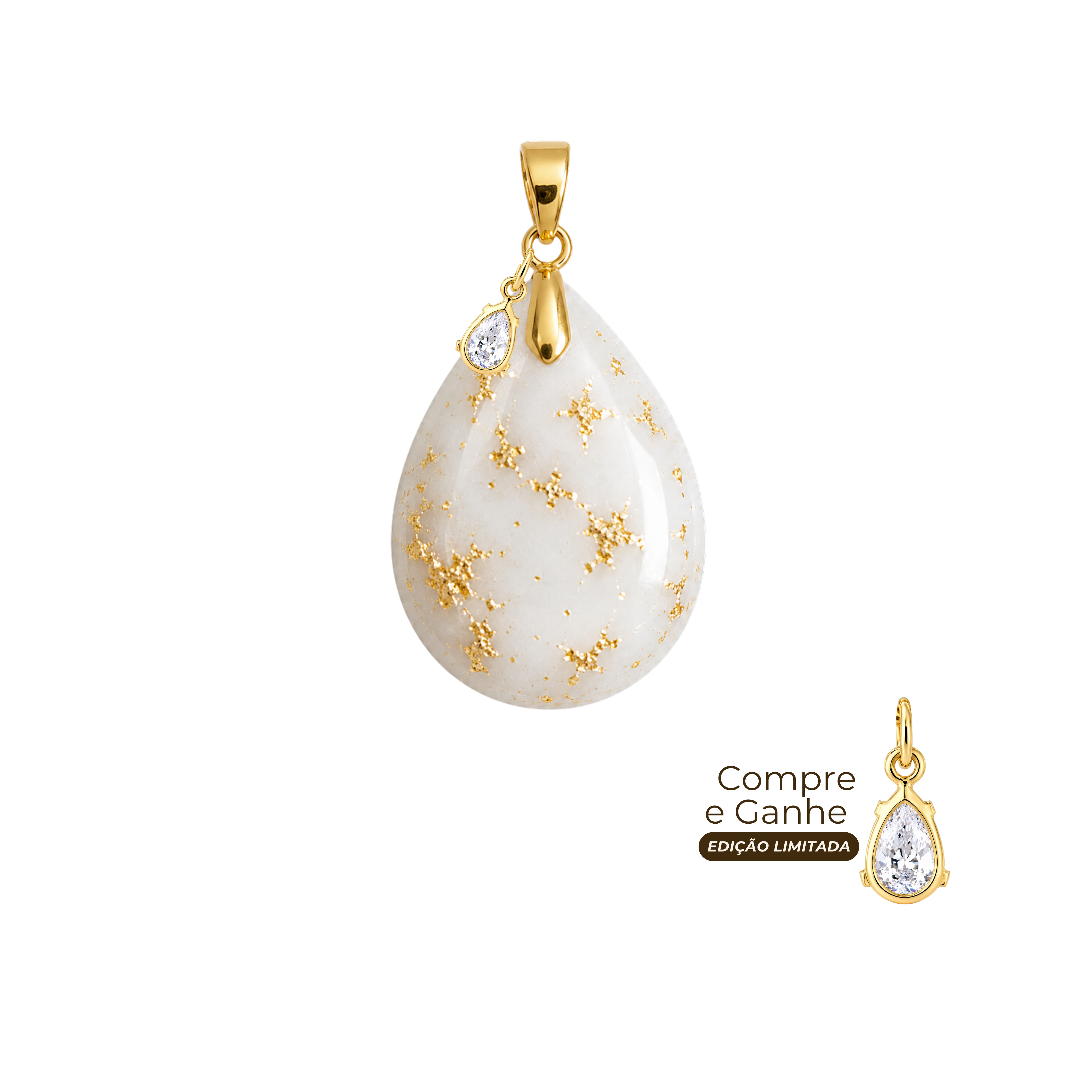 Pingente Mini Gota