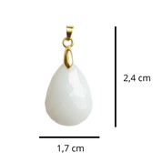 Gota Lapidada com Medalha Mama