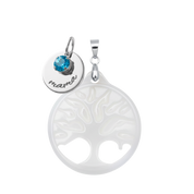 Árvore da Vida com Medalha Mama
