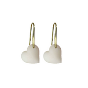 Brinco Coração - Joia de Leite Materno