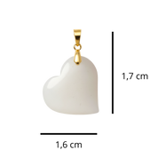 Coração com Medalha Mama