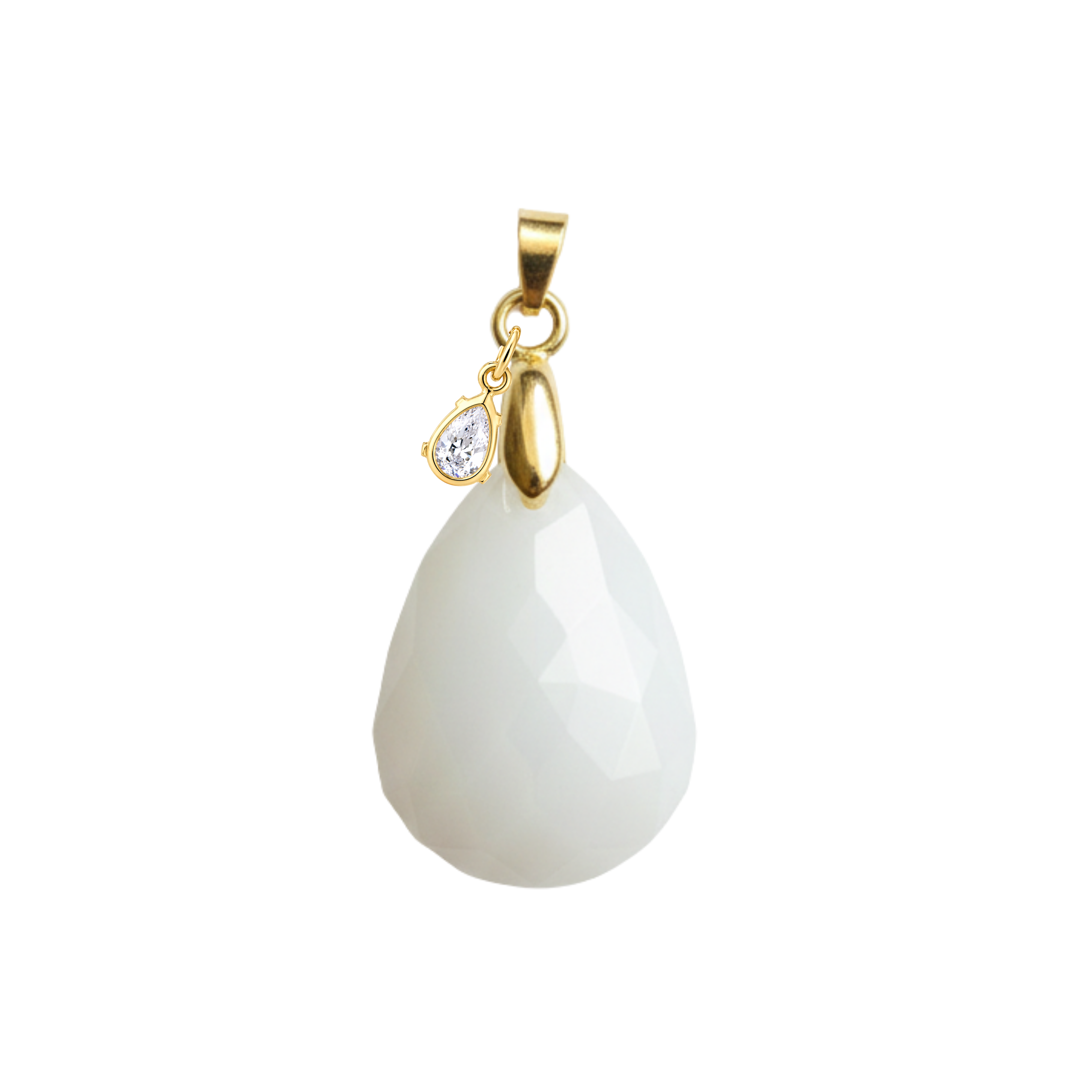 Pingente Adicional com Gota Zircônia – Não acompanha kit