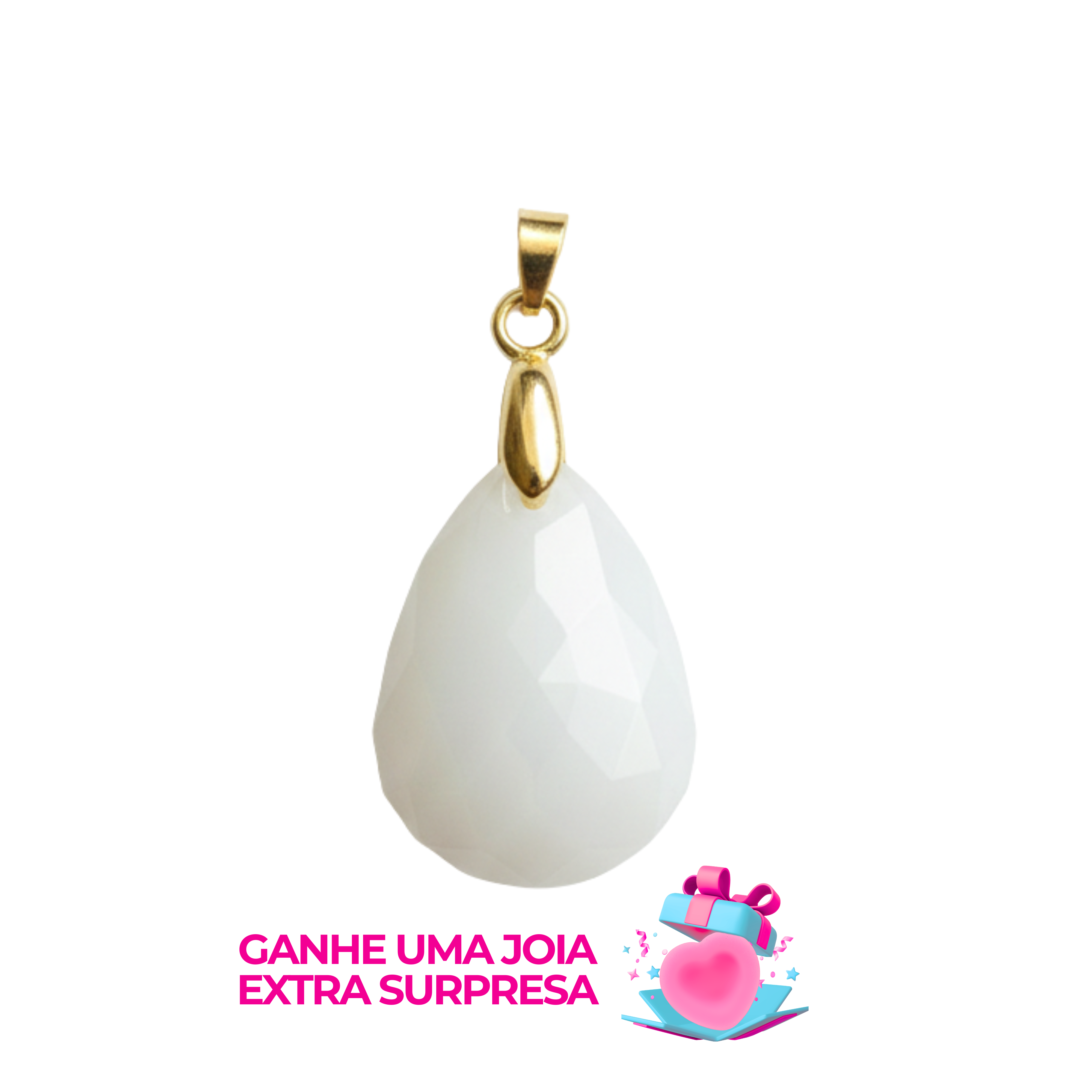 Gota Lapidada - Joia de Leite Materno