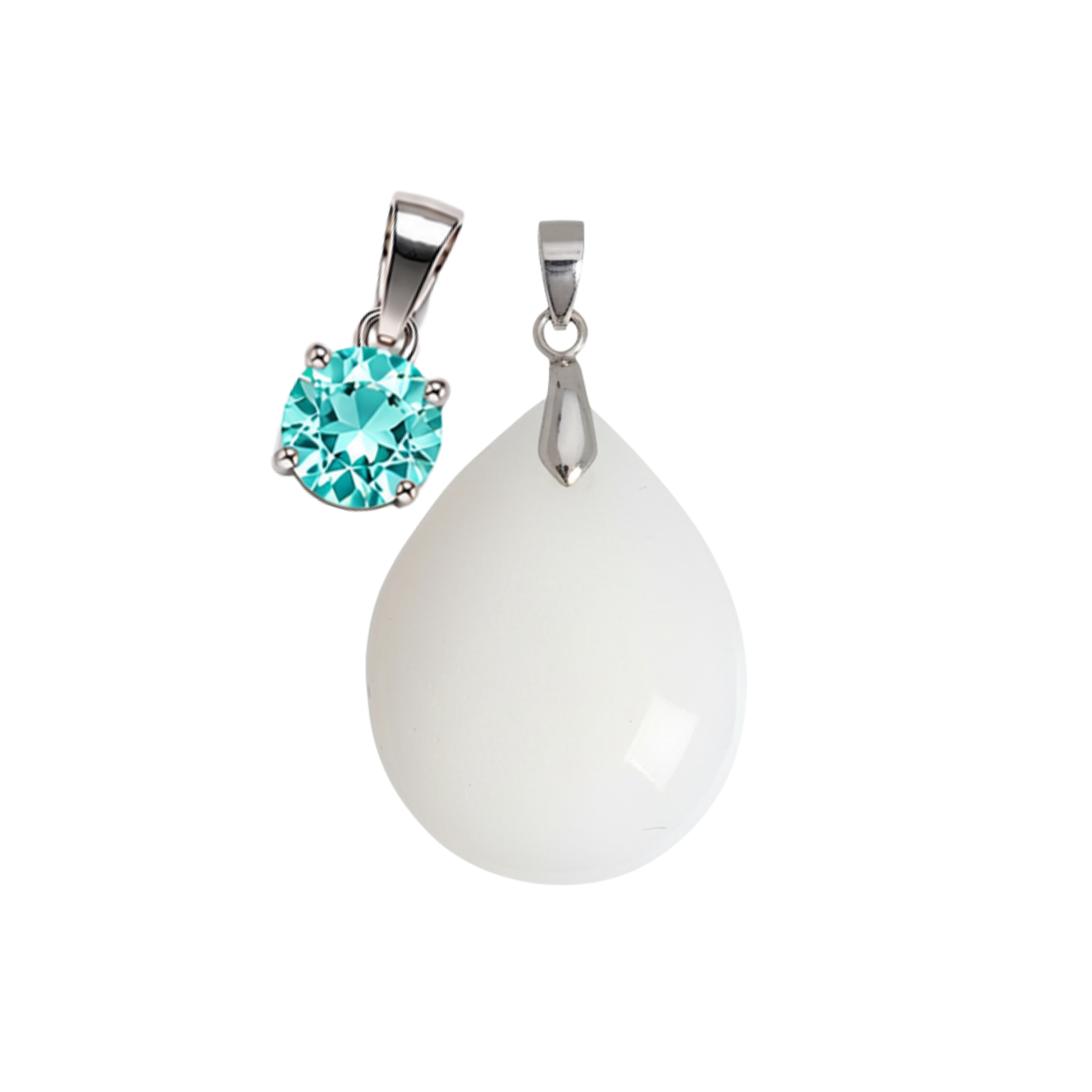 Pingente Adicional Mini Gota com Joia do Mês