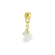 Berloque Adicional com Gota Zircônia – Não acompanha kit