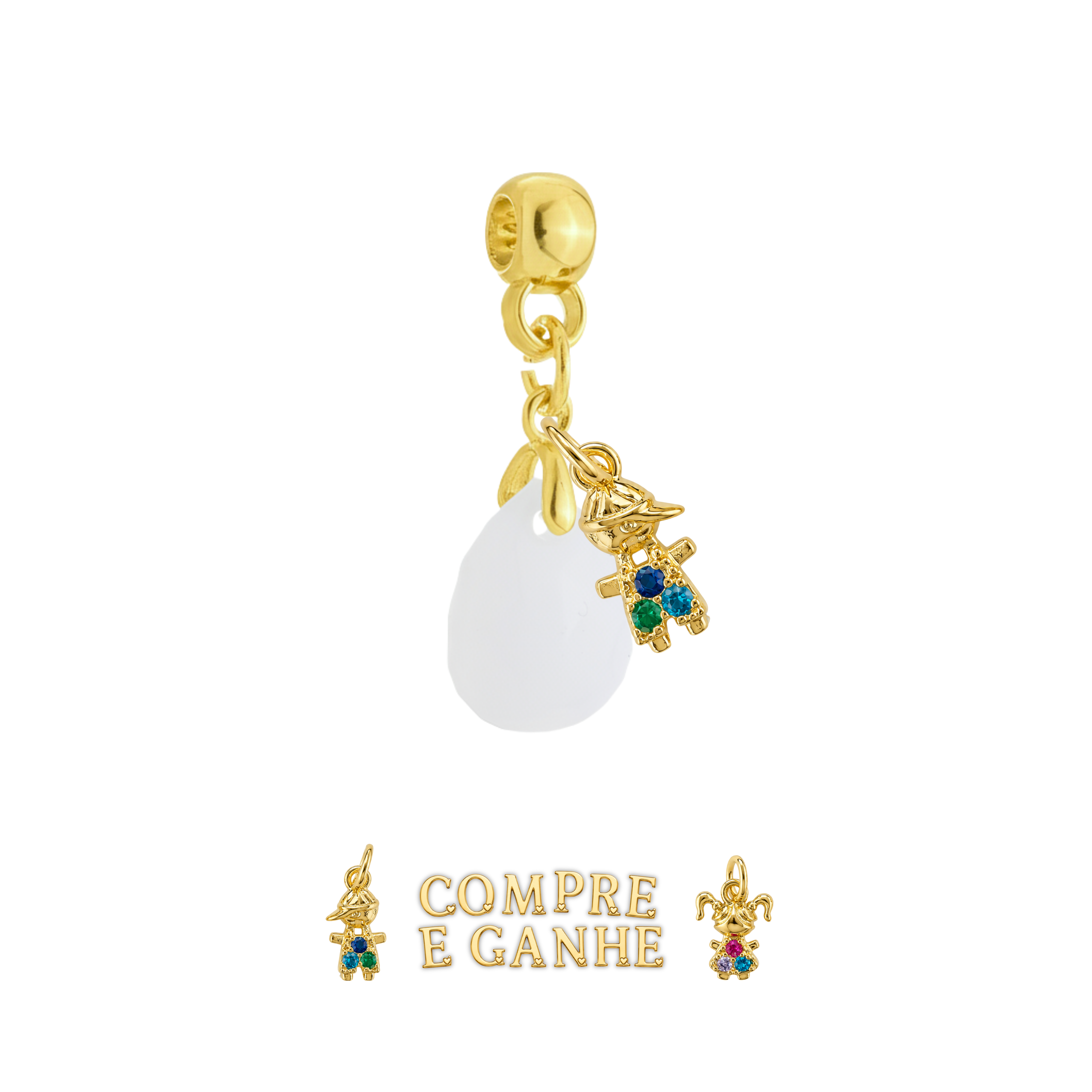 Mini Gota Lapidada com Filho(a)