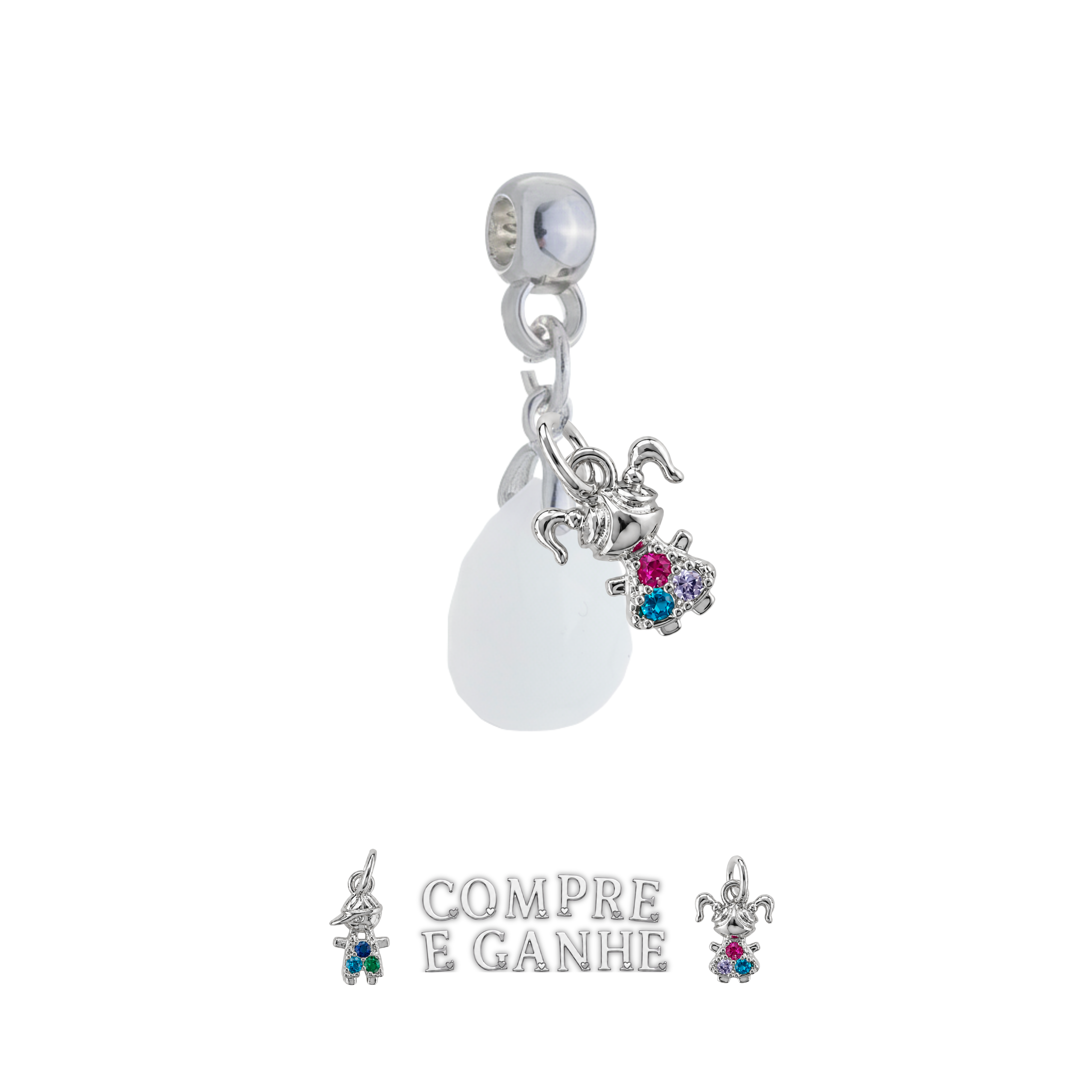 Mini Gota Lapidada com Filho(a)