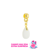 Berloque Mini Gota Reta - Joia de Leite Materno