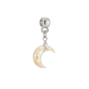 Mini Lua com Folhas Douradas