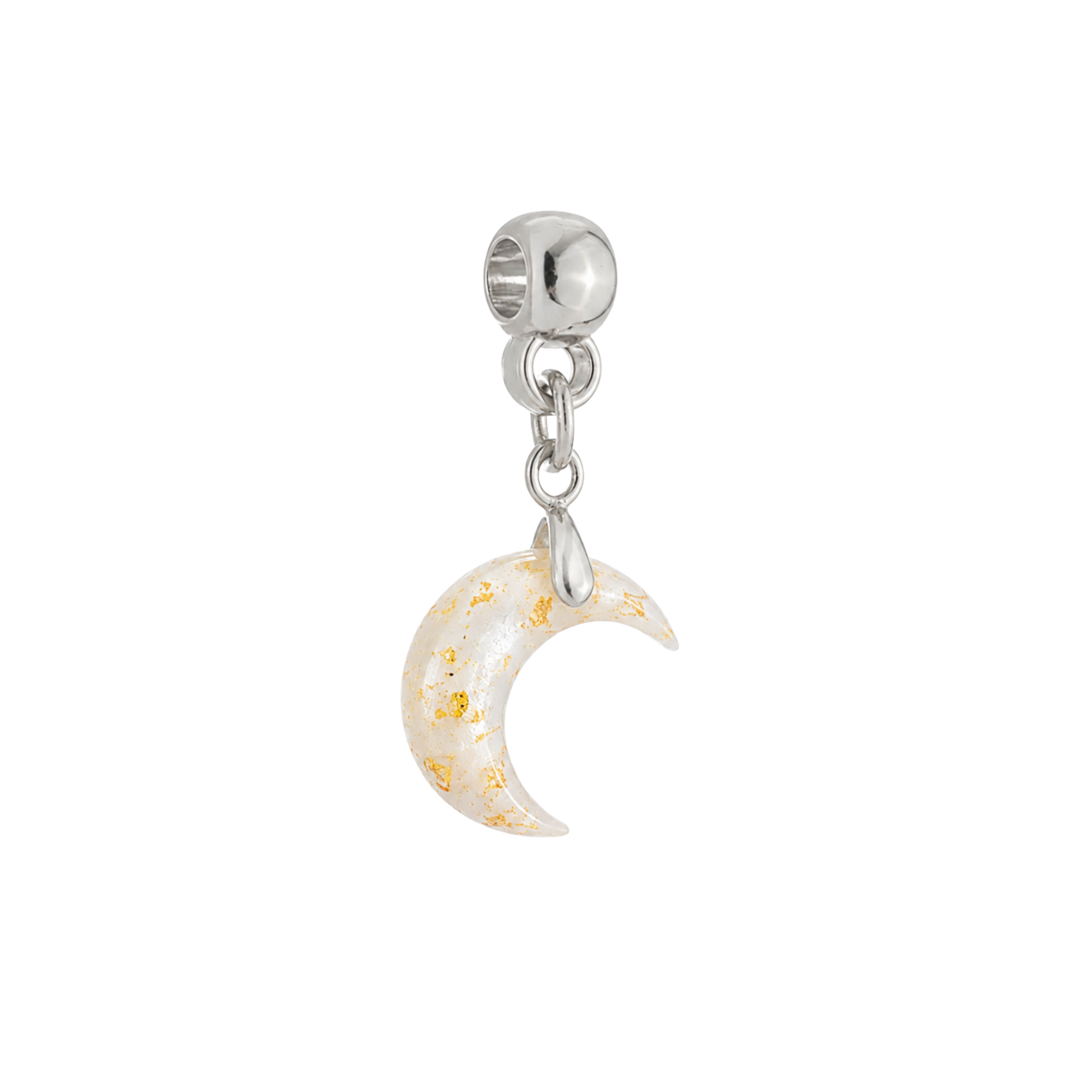 Mini Lua com Folhas Douradas
