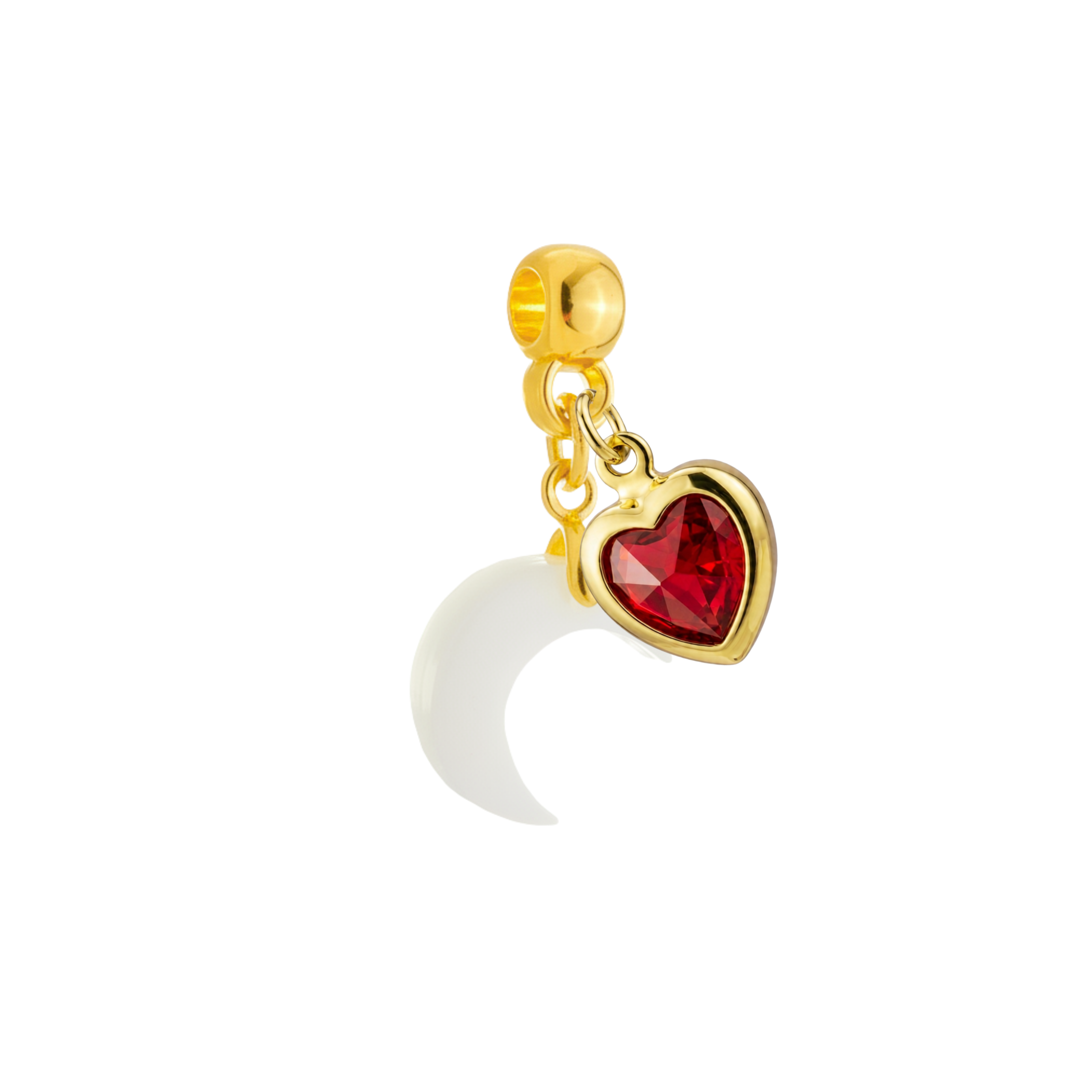 Mini Lua com Coração Rubi