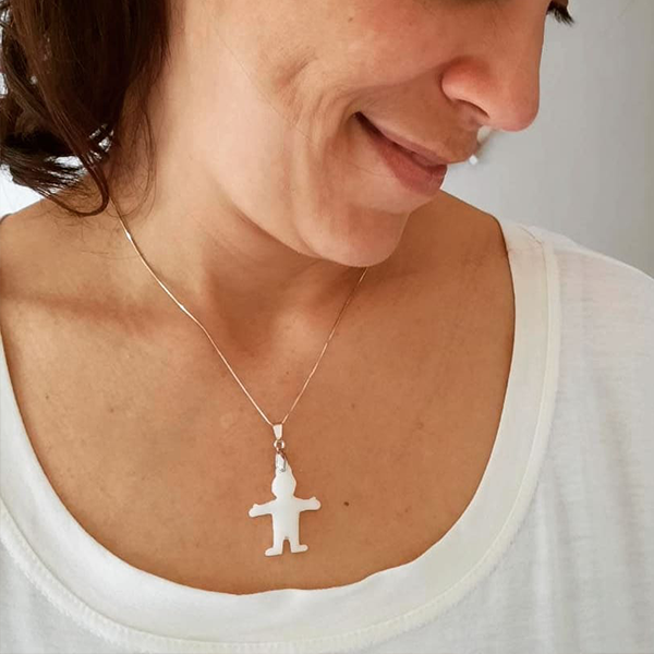 joia de leite materno menino